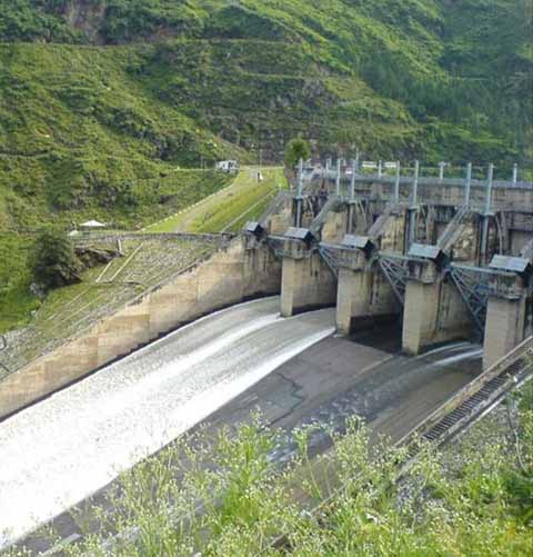 Pandoh Dam in Mandi 