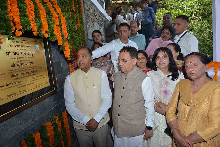 CM opens Park at Oakover in Shimla 