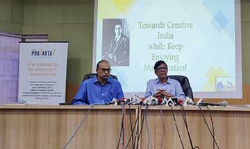 Prof Kamakoti, IIT Madras Director at the launch of Out the Box Thinking Course on June 6 