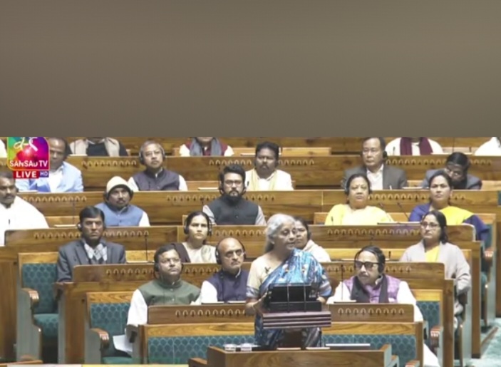 FM Nirmala Sitharaman presents Interim Budget 2024-25 inParliament 