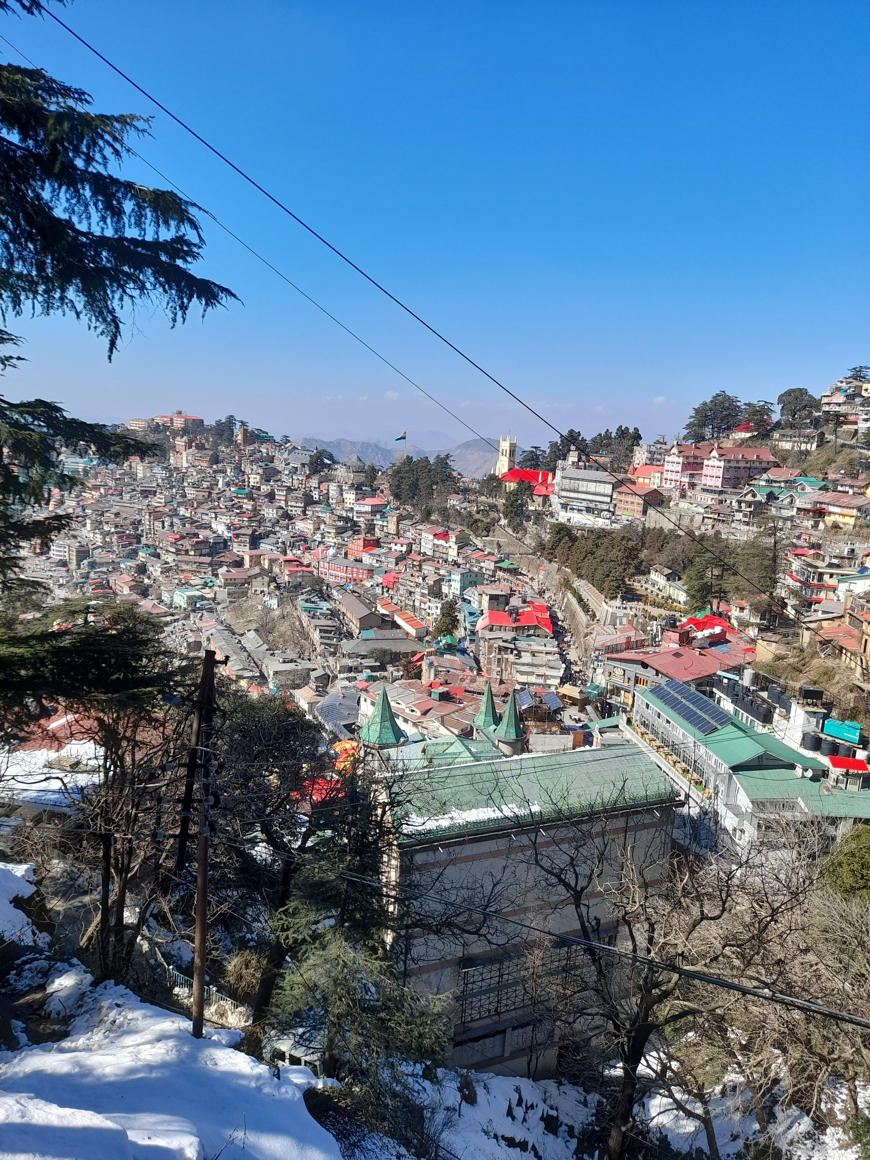 shimla City in summer 