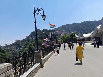 Shimla, The Ridge  in April, 2022