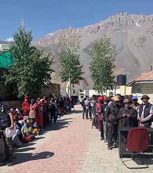 IGMC's  Medical camp in Spiti and Pooh 