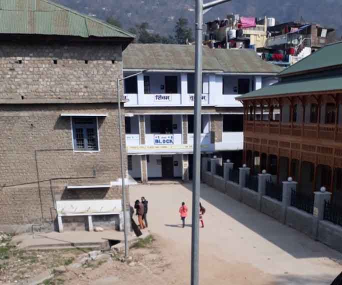 View of Government school in Himachal 