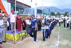 Wushu games start in Mandi in Himachal 