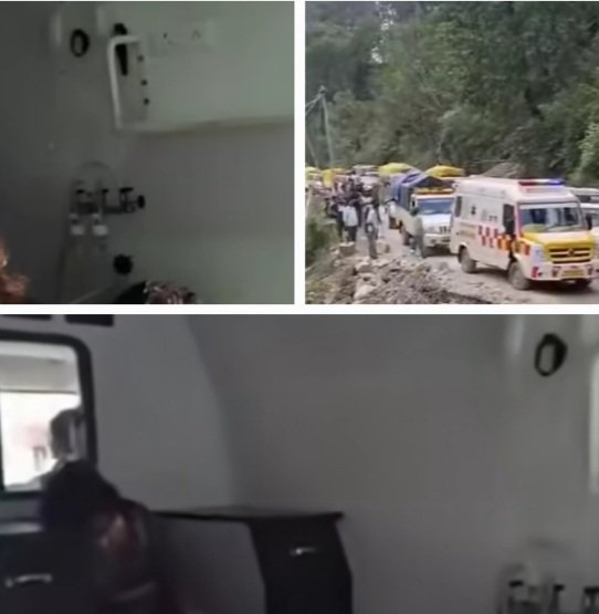 Manikaran blast Victims Stuck in Landslide 