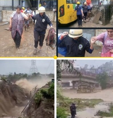 Dehradun Rains create mess in the city 