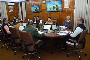 CM presides over the meeting of Cabinet in Shimla 