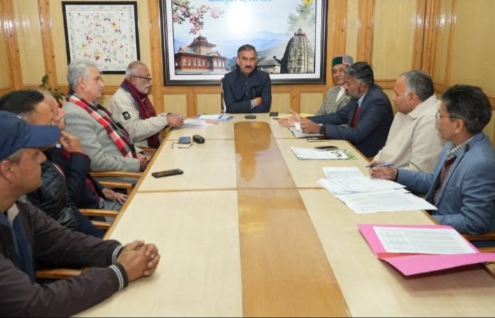 AppleFarmersWithCMSukhuInShimla