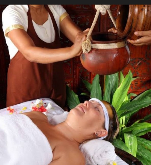 ForeignerAtAyushTherapyCentreKerala