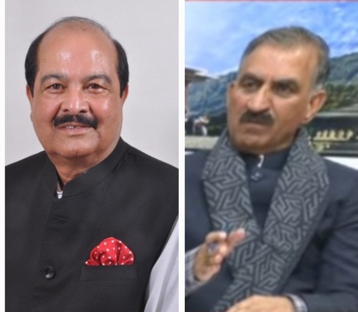 HPCMSukhuHarshMahajanMPHimachalPradesh