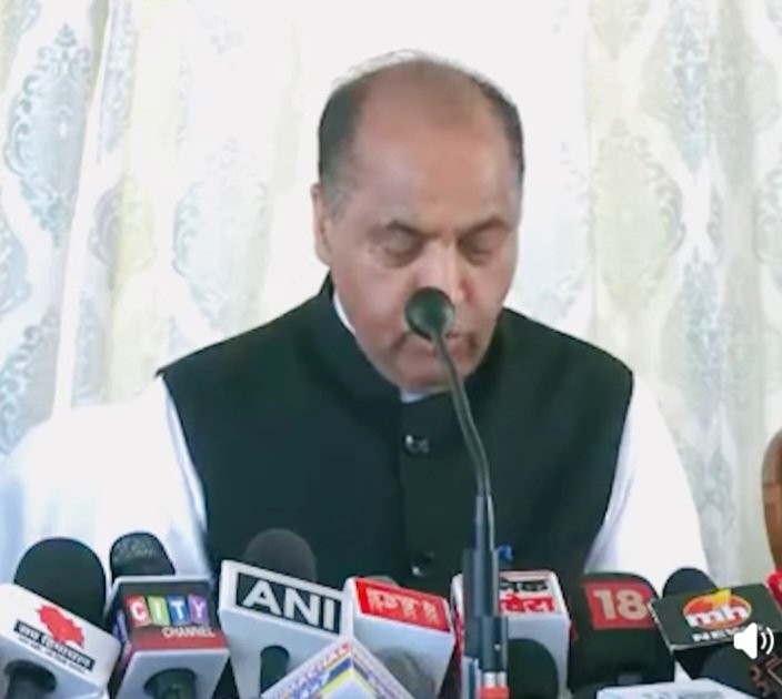 JaiRamThakurPressCinfShimla