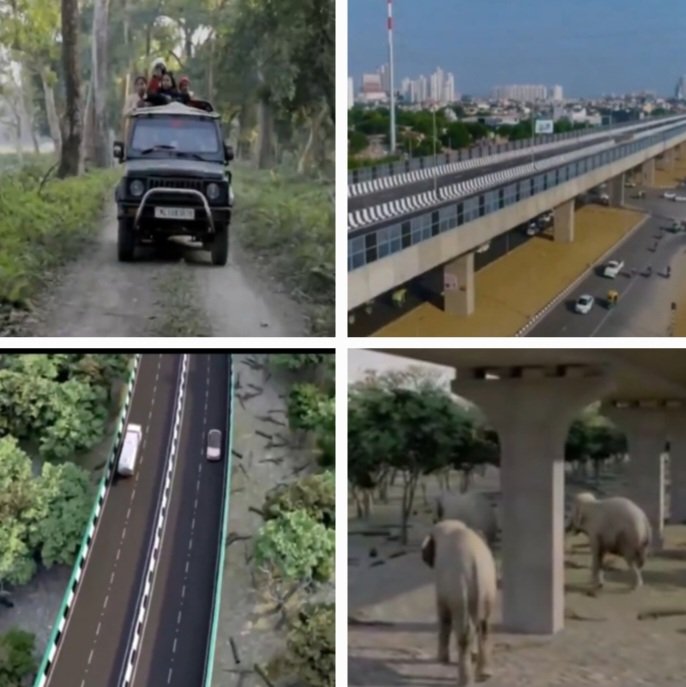 KazirangaElevatedCorridorAssam