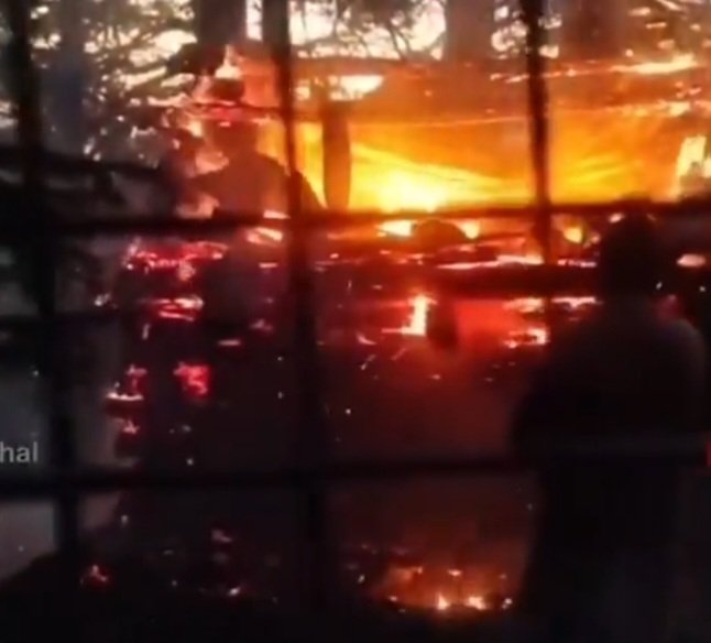 BaanDevtaTempleFireInRohru