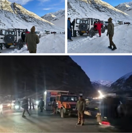 ImagesOfSnowFallInLahaulSpiti
