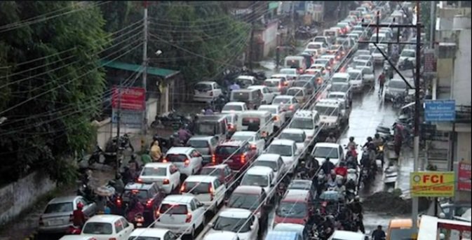 TrafficMessInDehradun